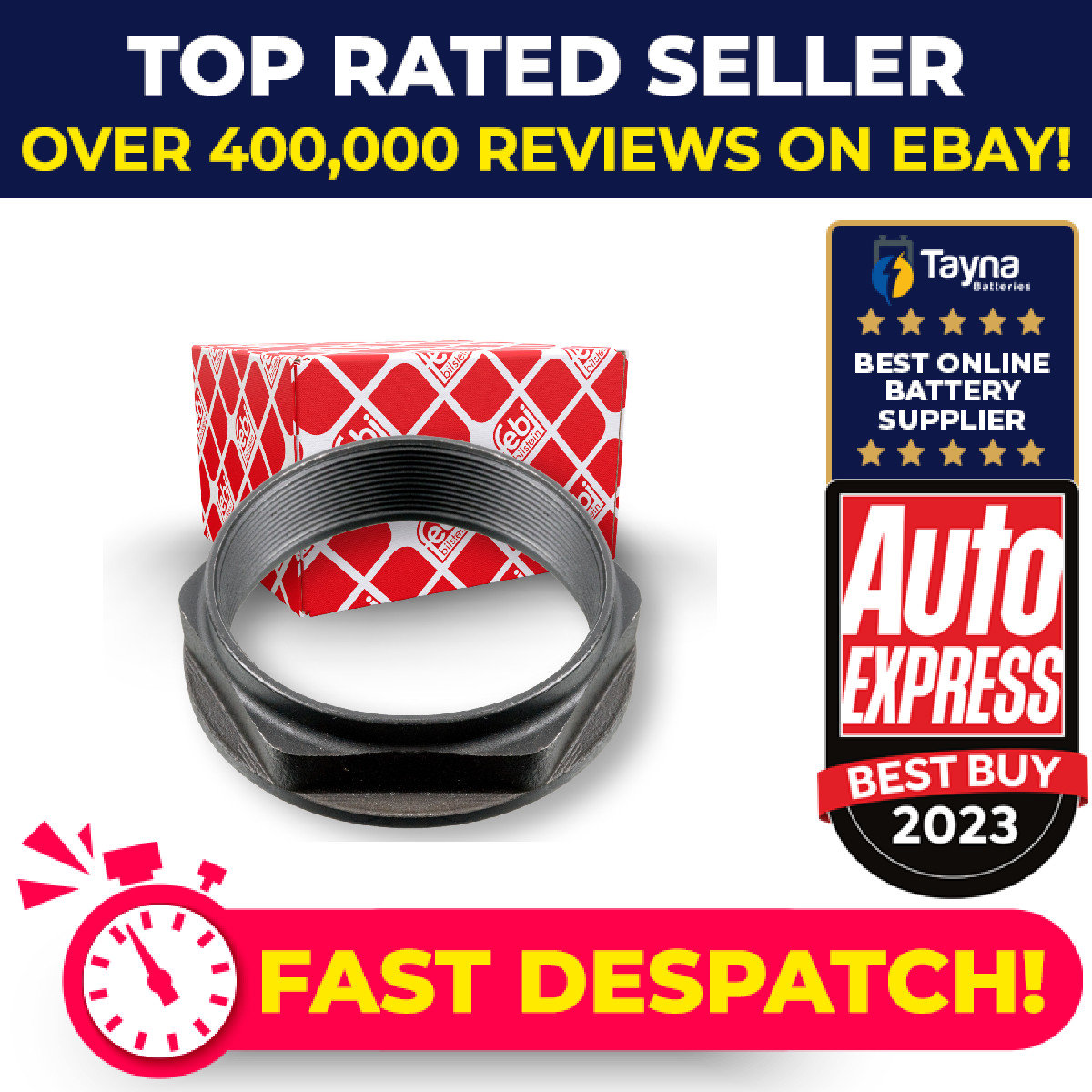 Hub Nut 177825 Febi 5010439223 Genuine Top Quality Guaranteed New