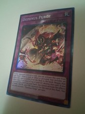 Yu-Gi-Oh! Dominus Purge Trap Ultra Rare Foil Konami Standard  collector’s rare