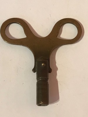 Vintage Messing Uhrenschlüssel passend für 3,75 mm Spindelbreite.