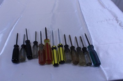 Mixed Brands & Sizes Torx Screwdrivers Lot of 13