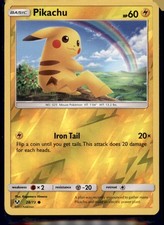 Shining Legends #28/73 Pikachu Reverse