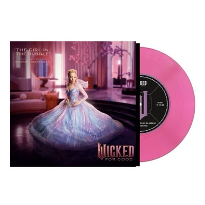 Wicked - Ariana Grande - The Girl In The Bubble - Limited Edition Pink 7  Vinyl