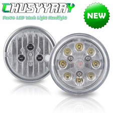 2x 4.5" 24W Round LED Conversion Headlight Bulb Hi/Low Sealed Beam Head Lamps