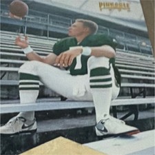 Pinnacle 1996 Bobby Hoying Philadelphia Eagles #182 Rookie Football Card. rookie card picture