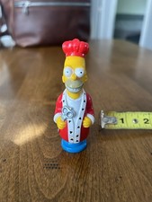 Pieza de ajedrez 3D 1992 Los Simpson | Homero Simpson como el Rey Rojo