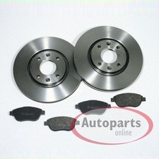 Bremsscheiben Ø 247 mm + Bremsbeläge vorne passend für Citroen C1 II