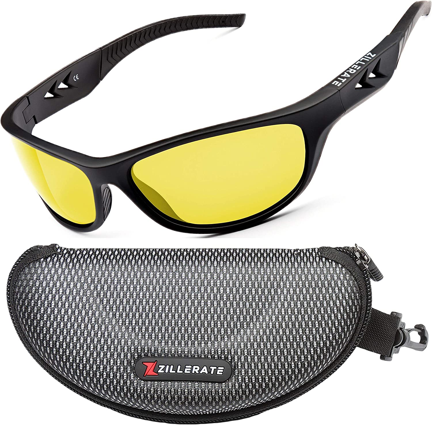 Night Driving Glasses anti Glare HD Night Vision Glasses for Driving, TAC Polar