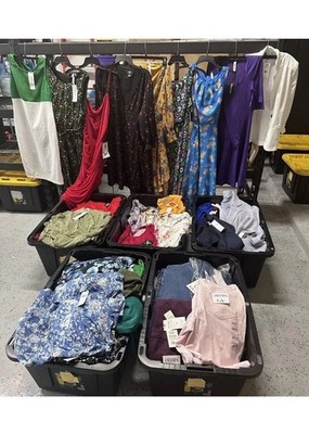 USED! MIX 30PCS WHOLESALE BULK WOMEN S CLOTHING LOT NWT