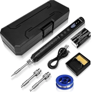 Electronics Kit de soudure sans fil de réparation Conseils interchangeables pour batterie intégrée