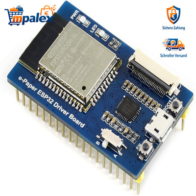 e-Paper Display Driver Board ESP32 WiFi Bluetooth SPI E-Ink Panel Controller