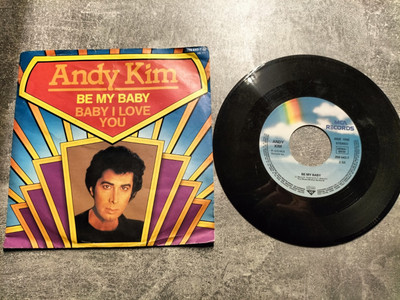 Andy Kim: Be My Baby + Baby I Love You / Single MCA / Oldie - Pop