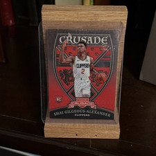 SHAI GILGEOUS-ALEXANDER 2018-19 Chronicles Crusade Rookie Card #565 SP RC MVP. rookie card picture