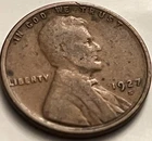 1927-S Lincoln Wheat Cent Penny San Francisco Mint Circulated JC1607