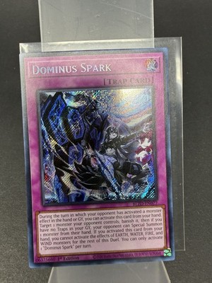 Dominus Spark BLZD-EN077 Blazing Dominion 1st Edition Secret Rare YuGiOh! NM