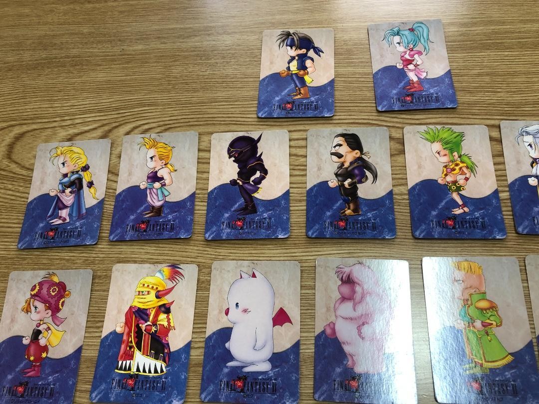 133枚 セット final fantasy FF7 FF8 カードダス Final Fantasy FF7 FF8 Carddass 133 Cards Set – 97 Types