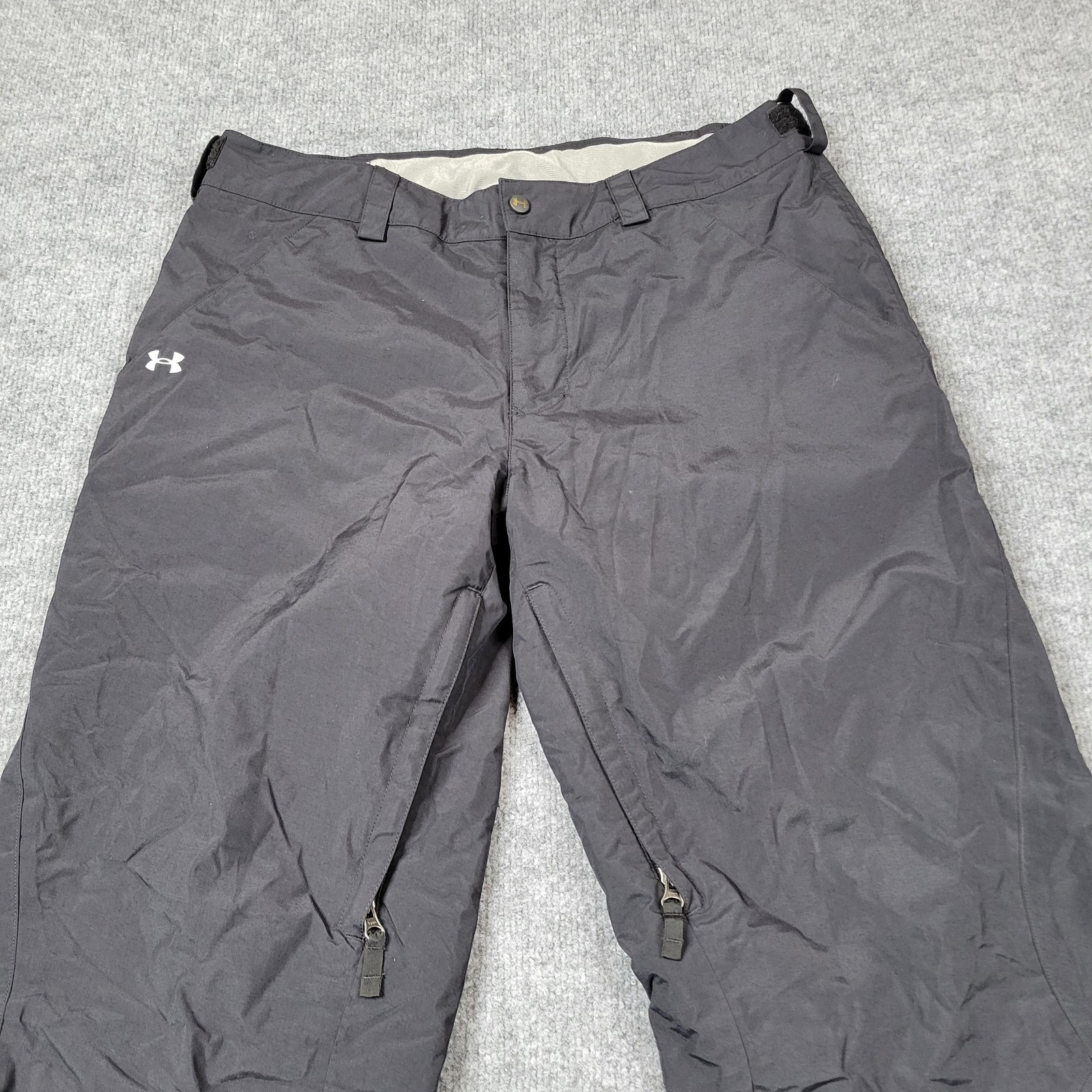 Under Armour Pants Mens Large Black Snow Ski Waterproof Windproof Winter Outdoor thumbnail 2