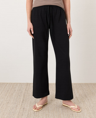 PACT Organic Luxe Essential Lounge Pant - Black