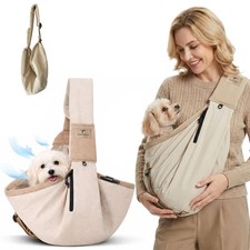 Dog Carrier Sling for Small Dogs  Cats Up to 20 lbs   Cat Sling Carrier Ches...