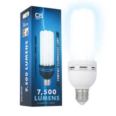 Pflanzenlampe Energiesparlampe für Wachstumsphase E40 Fassung Grow Anbau Indoor