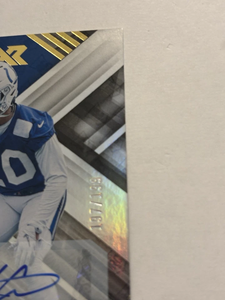 2022 Panini Xr  Nick Cross #200 Autograph 197/199 - COLTS - Image 2 of 4