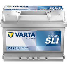 Varta D21 Silver Dynamic 561 400 060 Autobatterie 61Ah