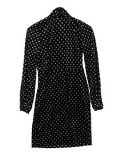 Warehouse A-Line Midi Dress UK10 in Black