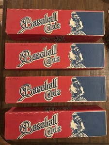 Lot Of 4 Vintage Retro 90s 800-ct Baseball Card Storage Boxes Made In USA See 👀