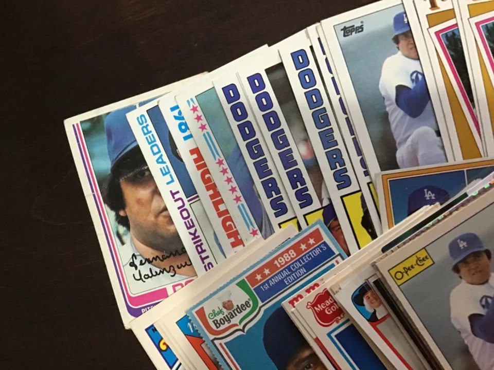 FERNANDO VALENZUELA Oddball Insert & Regular issue DODGERS Baseball YOU CHOOSE - Image 4 of 4