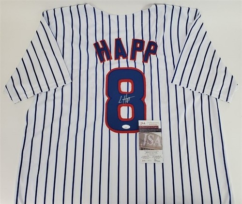 Ian Happ Signed Cubs Jersey (JSA COA) Chicago's 2015 #1 Pick 2015 MLB Draft - Picture 2 of 9