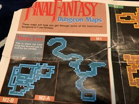 Final Fantasy NES Nintendo Nice Complete In Box CIB Authentic Maps & Manual