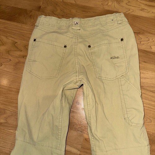 Kuhl Hiking Pants articulated Knee Beige Outdoor Size youth M (10-12) - Picture 8 of 12
