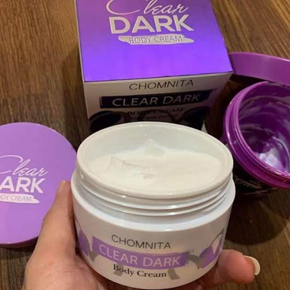 clear dark cream
