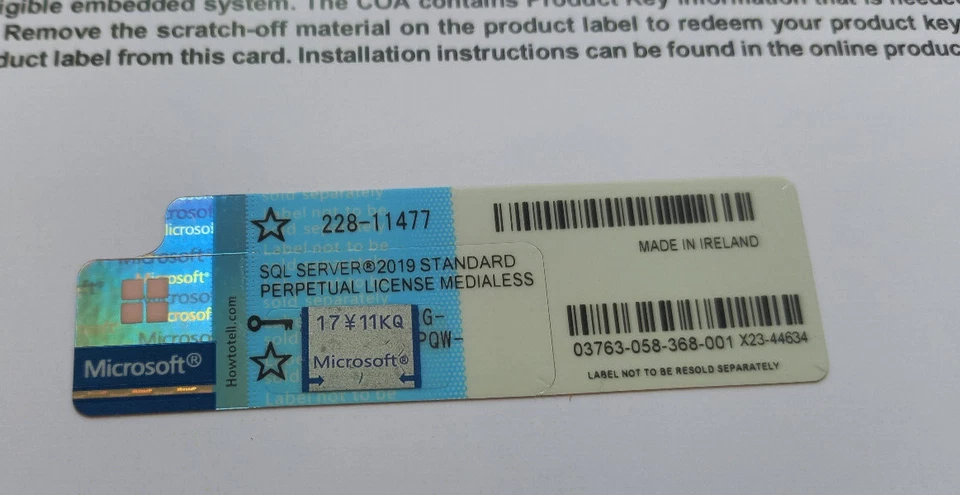 Microsoft SQL Server 2019 Standard 24 Core License unlimited User CALs 228-11477 - Image 2 of 4
