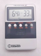 Control Company Digital Thermohygrometer Model 4096 Temperature ...