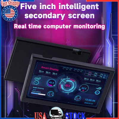 5-inch Chassis Sub-Screen IPS HD Smart Display USB Desktop Sub-Screen Type-C PC