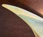 Vintge Roseville Pottery Wincraft 1948 MCM Cottage Core Console Bowl 17.75" Long — photo 10