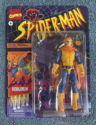 HOBGOBLIN ~ Spider-Man Marvel Legends 6" Figura Retro. (Hasbro, 2022) ¡NUEVO!