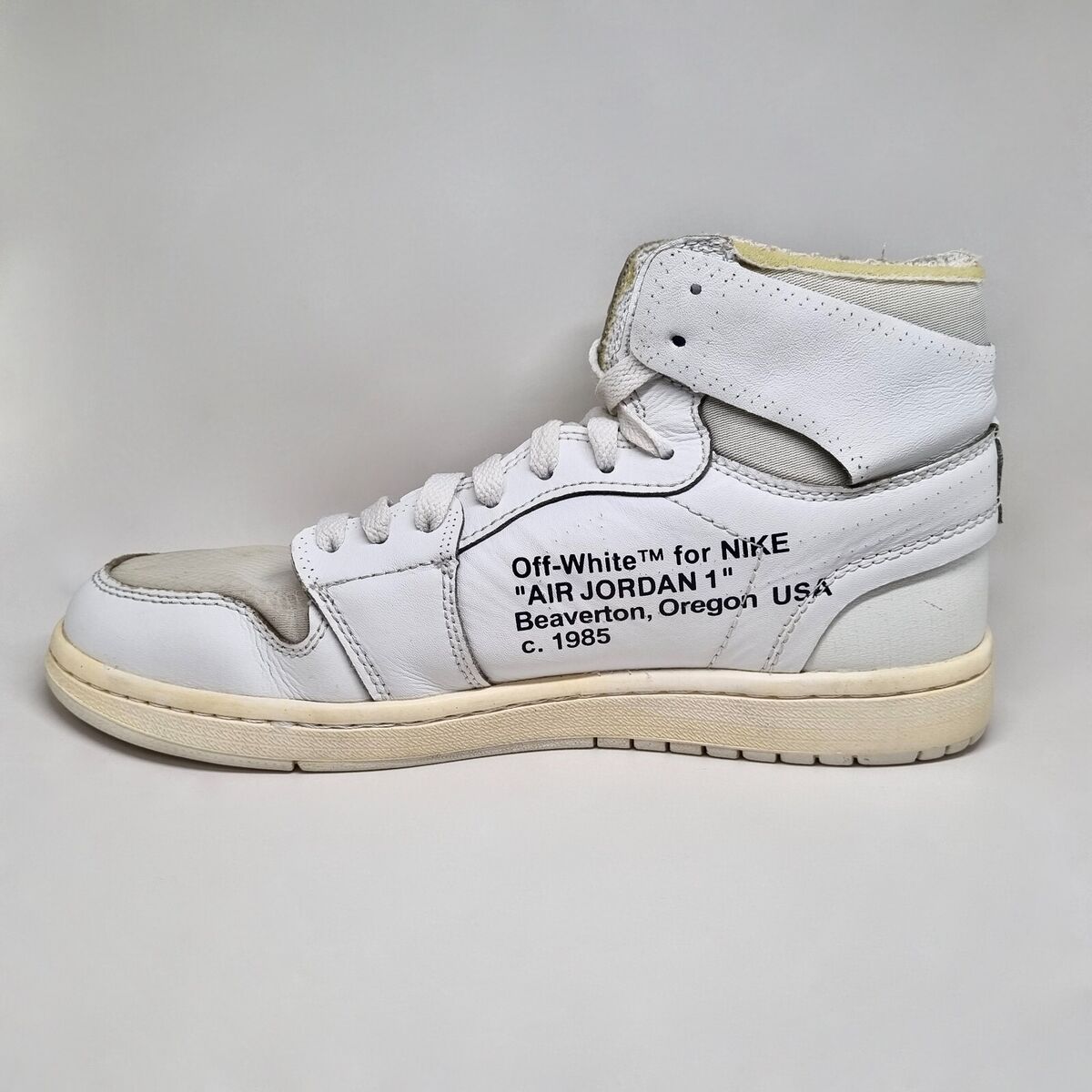Nike Jordan 1 Retro OG x Off-White High White AQ0818-100 Nike Jordan 1 Retro OG x Off-White High White AQ0818-100