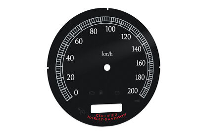 Tachoscheibe Gauge Tachometer für Harley-Davidson Road King MPH to km/h
