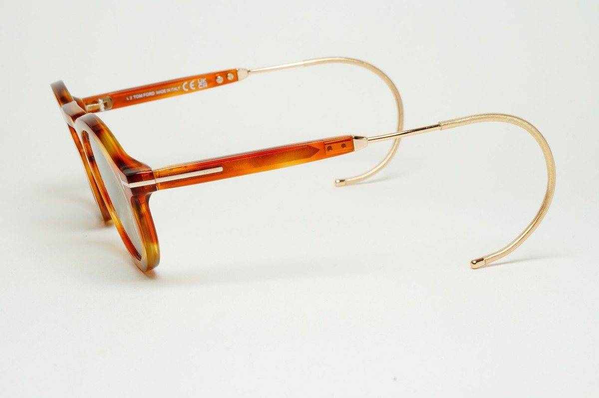 Tom Ford Sunglasses Grant-02 Ear Loop Hook Brown Grey FT0632 TF