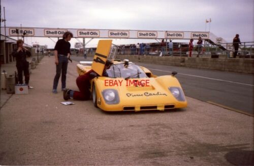 PHOTO  5.0 512M FERRARI OF ROBERT HORNE SILVERSTONE 7.6.86 PRACTICE FOR THE JEYE - Picture 1 of 1