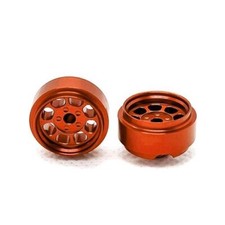 Staffs STAFFS157 Classic Aluminum Wheels Orange 15.8 x 8.5mm x2