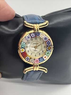 Venetiae Ladies Wristwatch Round Face See Desc
