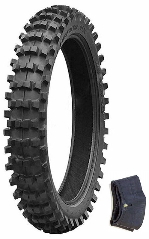 PIRELLI SCORPION 100/90-19 MX32 Mid-Soft REAR TIRE +TUBE KAWASAKI