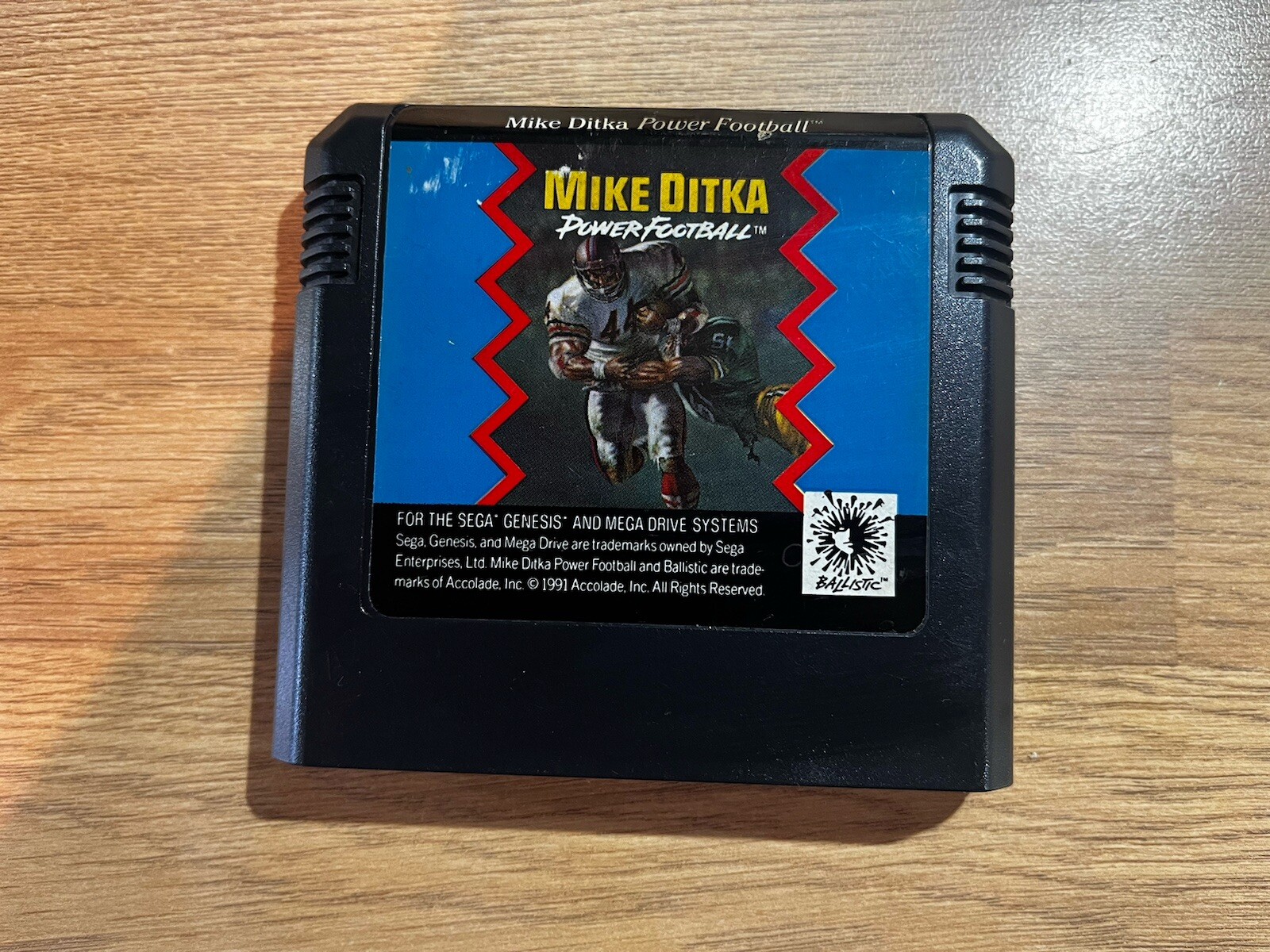 Solo cartucho Mike Ditka Power Football Sega Megadrive