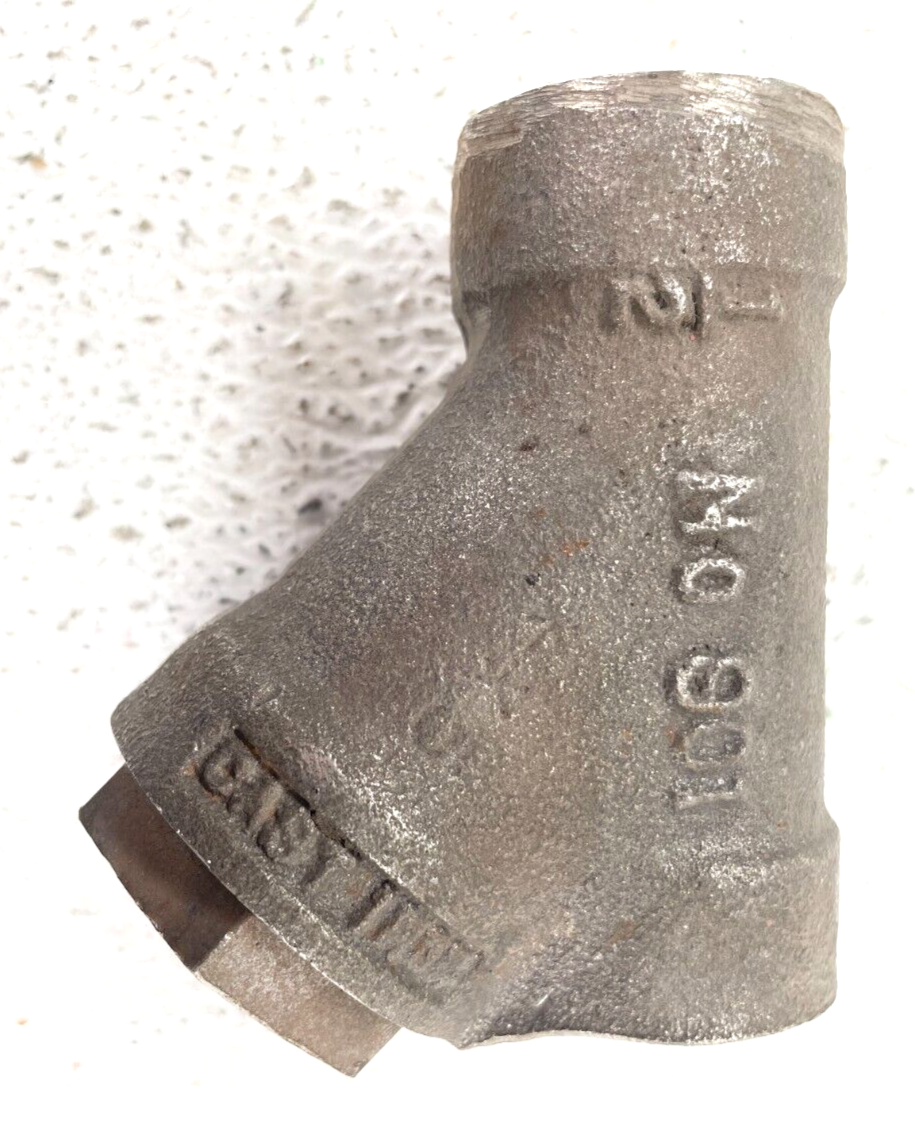 YARWAY 901 Cast Iron YStrainer 1/2" NPT 250SWP / 400WOG / 3/64" Perf