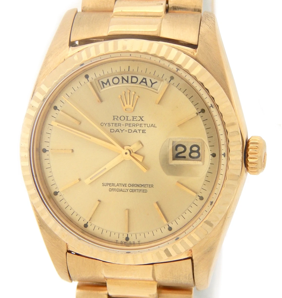 mens gold rolex