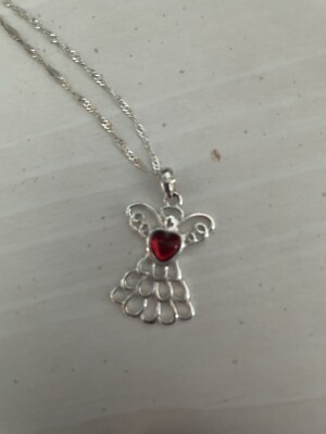 Angel Necklace Silver