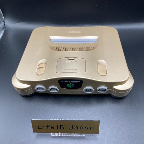 Consola Nintendo 64 Dorada NTSC-J con Mando y Caja Original - Excelente - Imagen 12 de 24