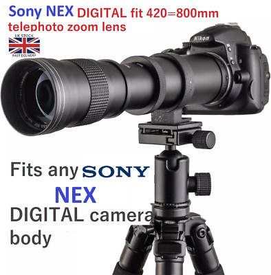 Samsung NX DIGITAL Passform 420 800 mm Zoomobjektiv NX5 NX1000 NX1100 Galaxy NX NX1 mehr